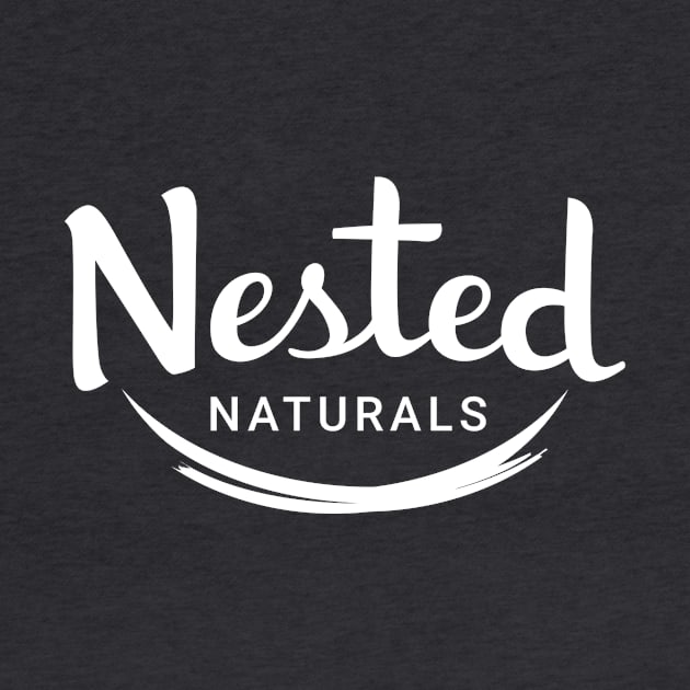 NestedNaturals White Logo by NestedNaturals